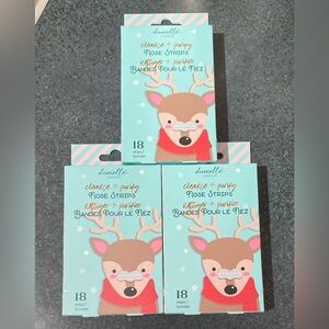 ☃️❄️ 3 x Packs of 18 Cleanse + Purify Nose Strips Danielle Creations